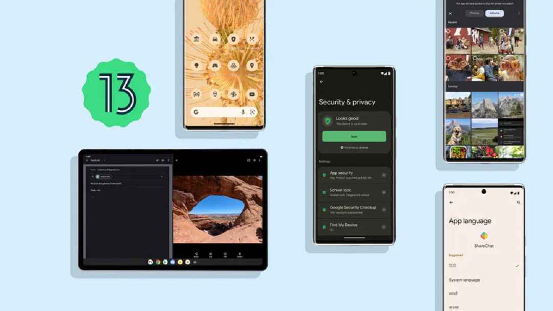 Danh sách điện thoại Pixel cập nhật Android 13 chính thức