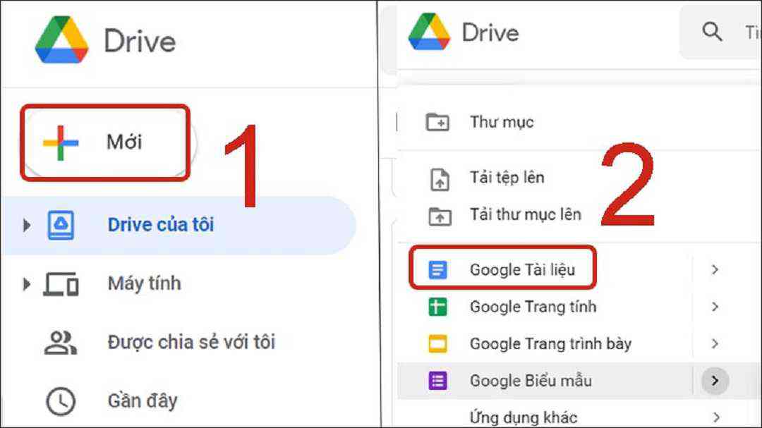 Tạo Thư Mục Mới Trên Google Drive