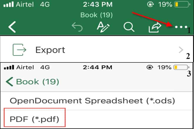 Cách lưu file dưới dạng PDF